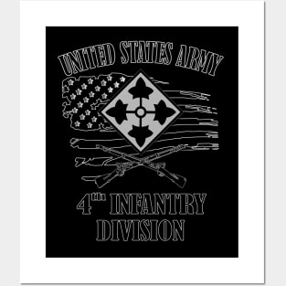 4th Infantry Division Posters and Art